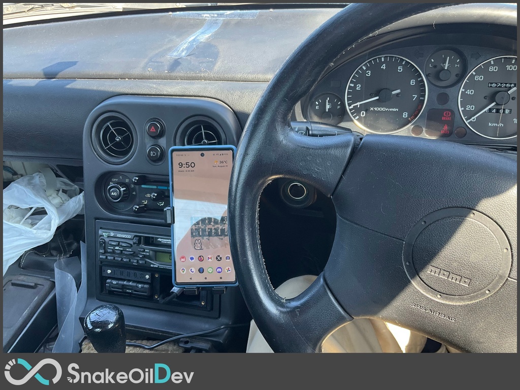 NA ユーノス ロードスター スマホホルダー ベース TYPE_B