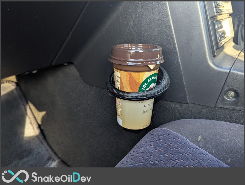 NA ユーノスロードスター 折り畳みドリンクホルダーアダプター