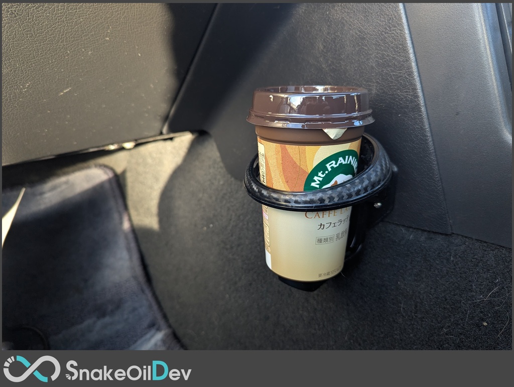 NA ユーノスロードスター 折り畳みドリンクホルダーアダプター