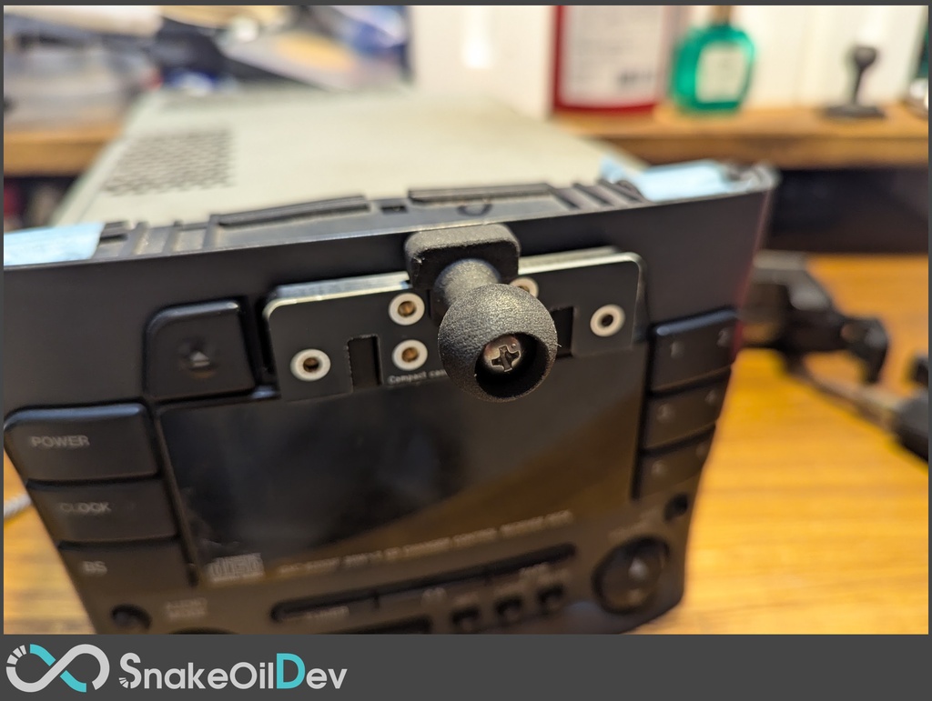 ホンダ ビート カセットスロット スマホホルダーベース