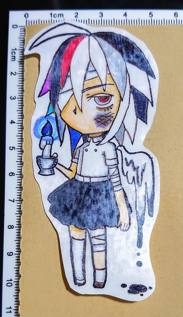 手描きイラストシール