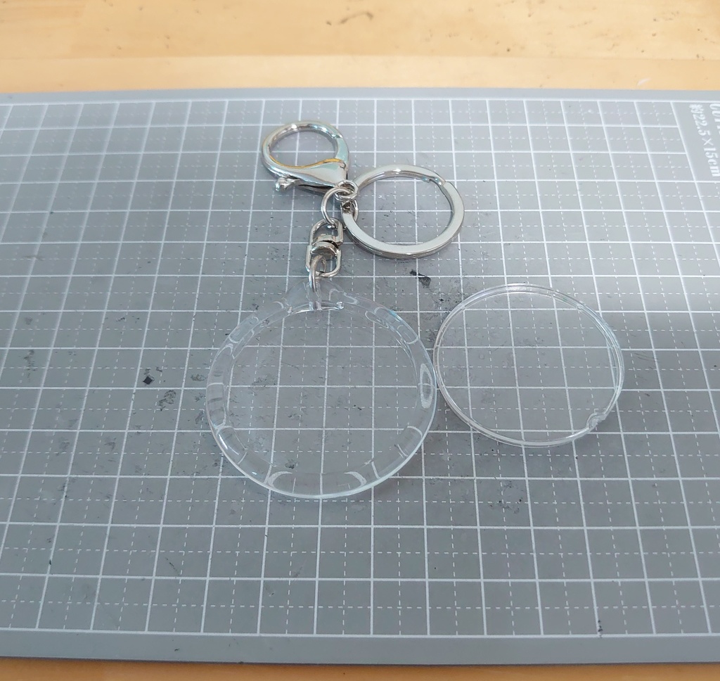 【オーダーメイド】切り絵キーホルダー 『ノゾイテ』シリーズ