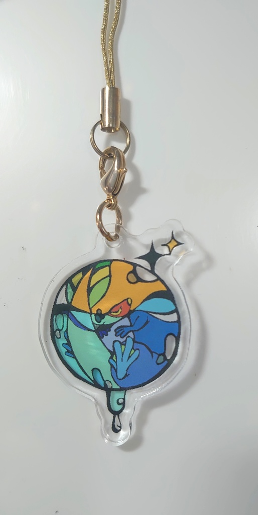 オリジナルアクリルストラップ