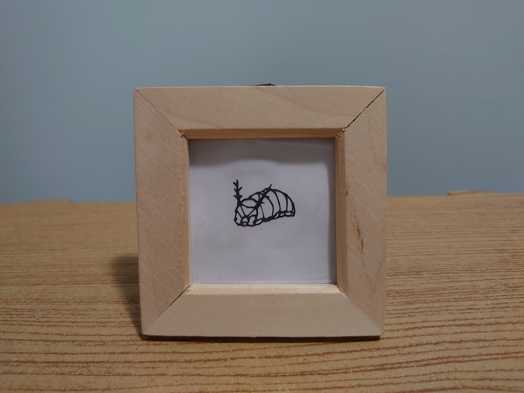 ミニ切り絵原画