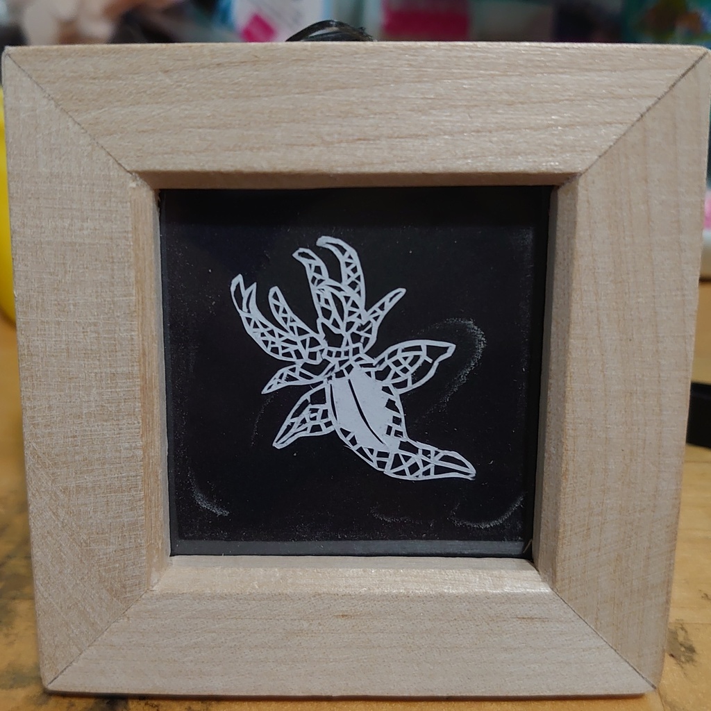 ミニ切り絵原画