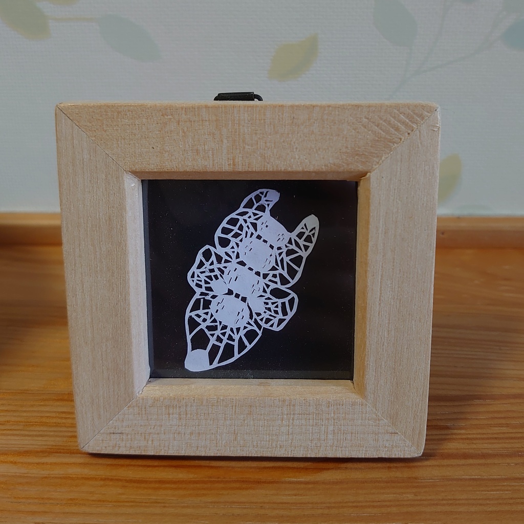 ミニ切り絵原画