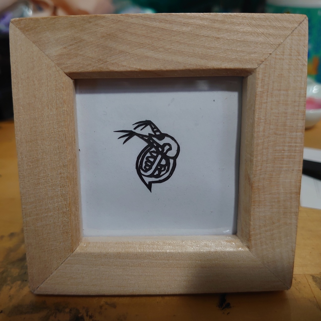 ミニ切り絵原画