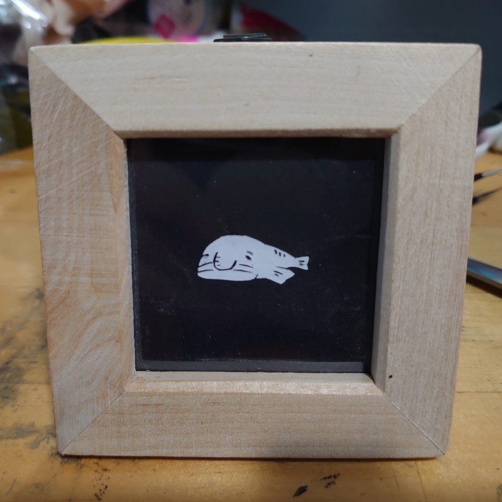 ミニ切り絵原画