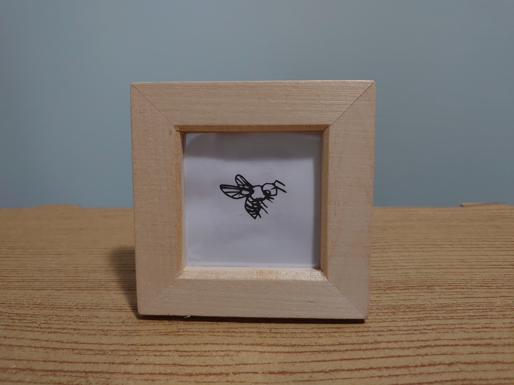 ミニ切り絵原画