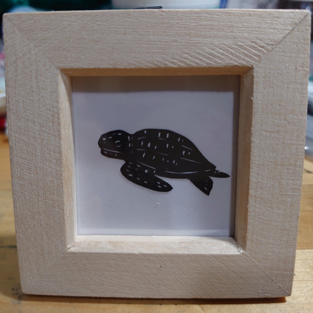 ミニ切り絵原画