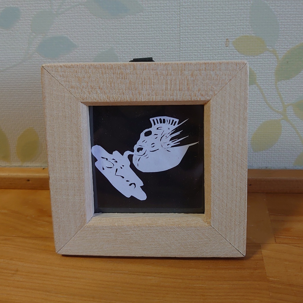 ミニ切り絵原画