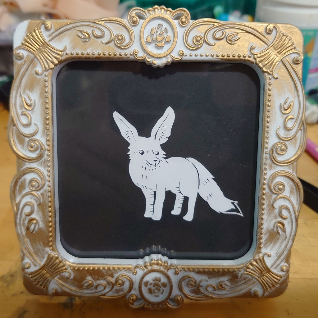 ミニ切り絵原画