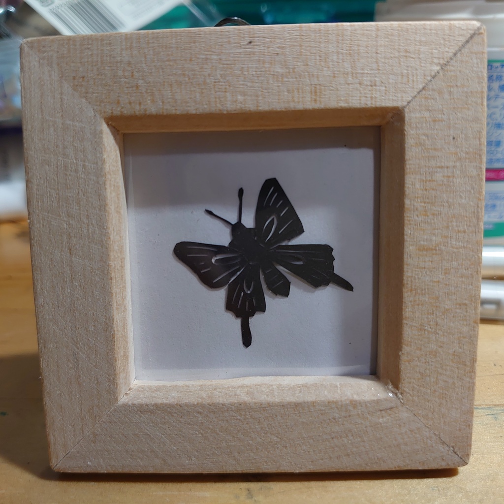 ミニ切り絵原画