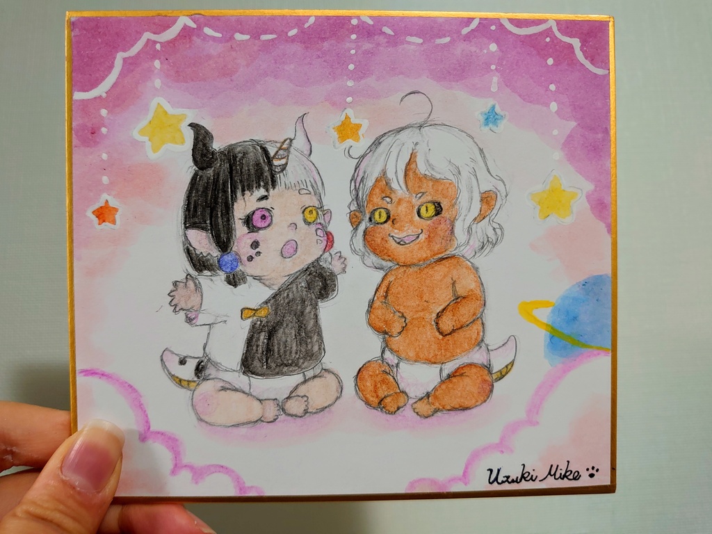 カラーミニ色紙