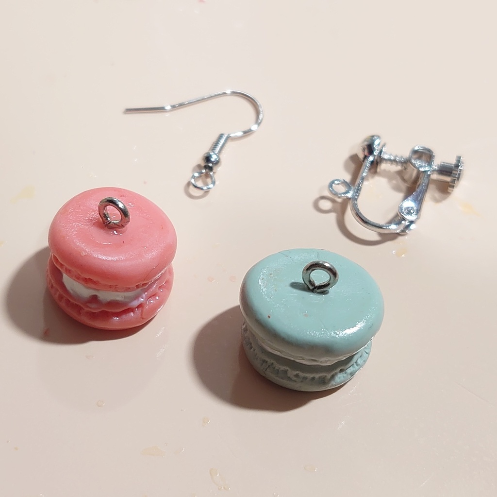 マカロンピアスorイヤリング