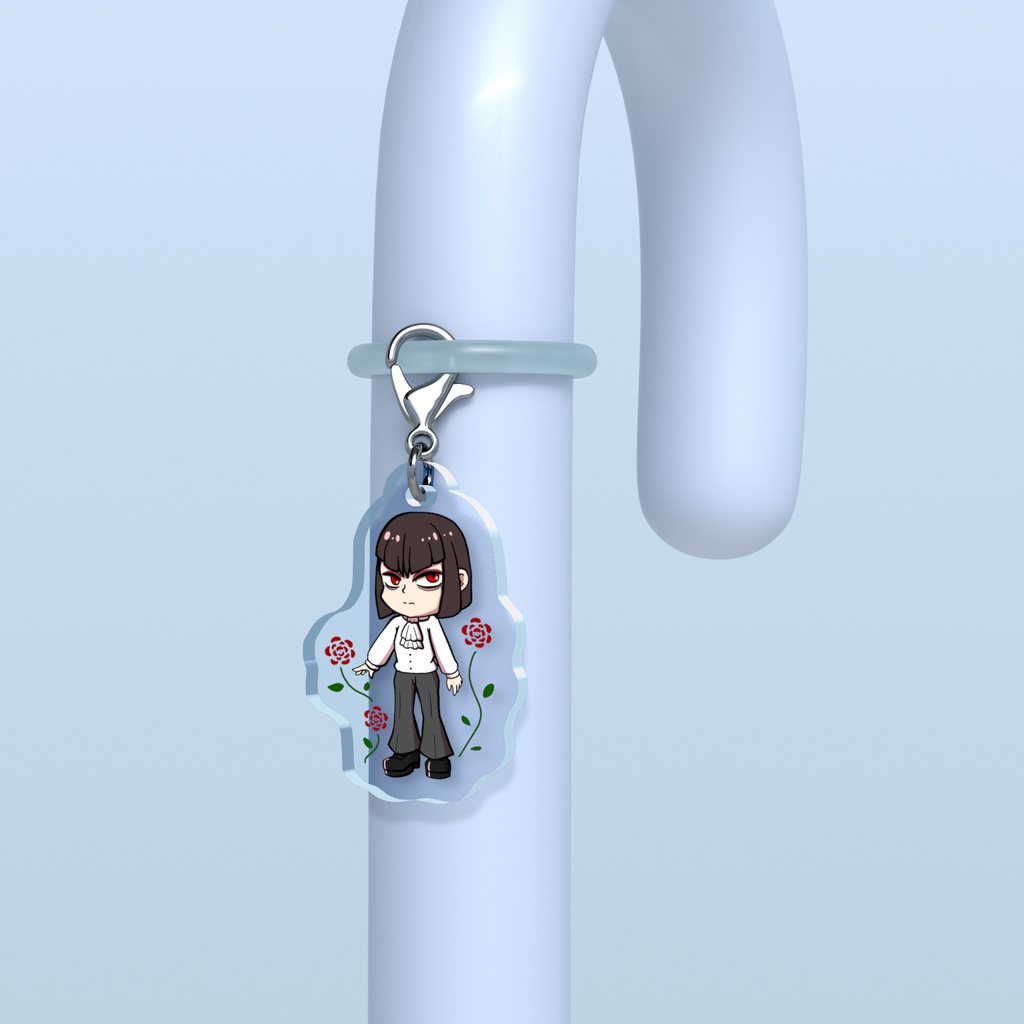 【まもる様専用】おかっぱ男子 めじるしチャーム