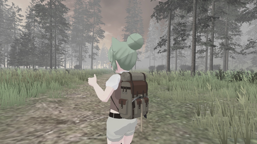 バックパック アバター【草餅だんご】用アクセサリーパーツ+α