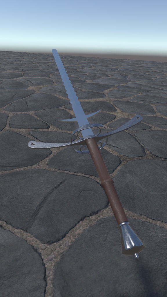 フランベルジュ【3Dモデル】 blenderファイル付き