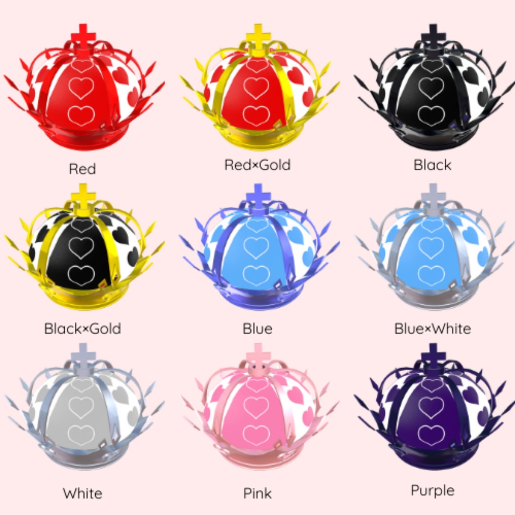 【全9種】『Heart Of Crown』— 幻想の王冠—