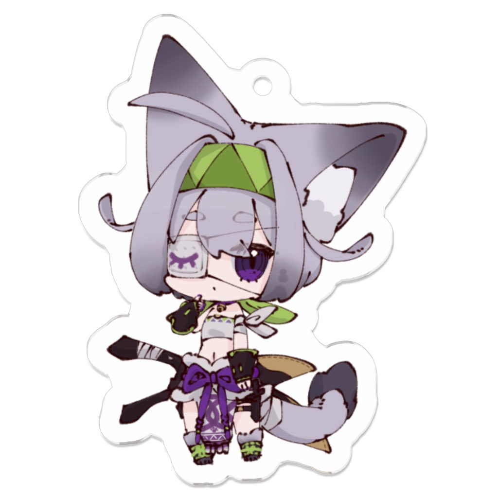 アクリルキーホルダーウーウァ