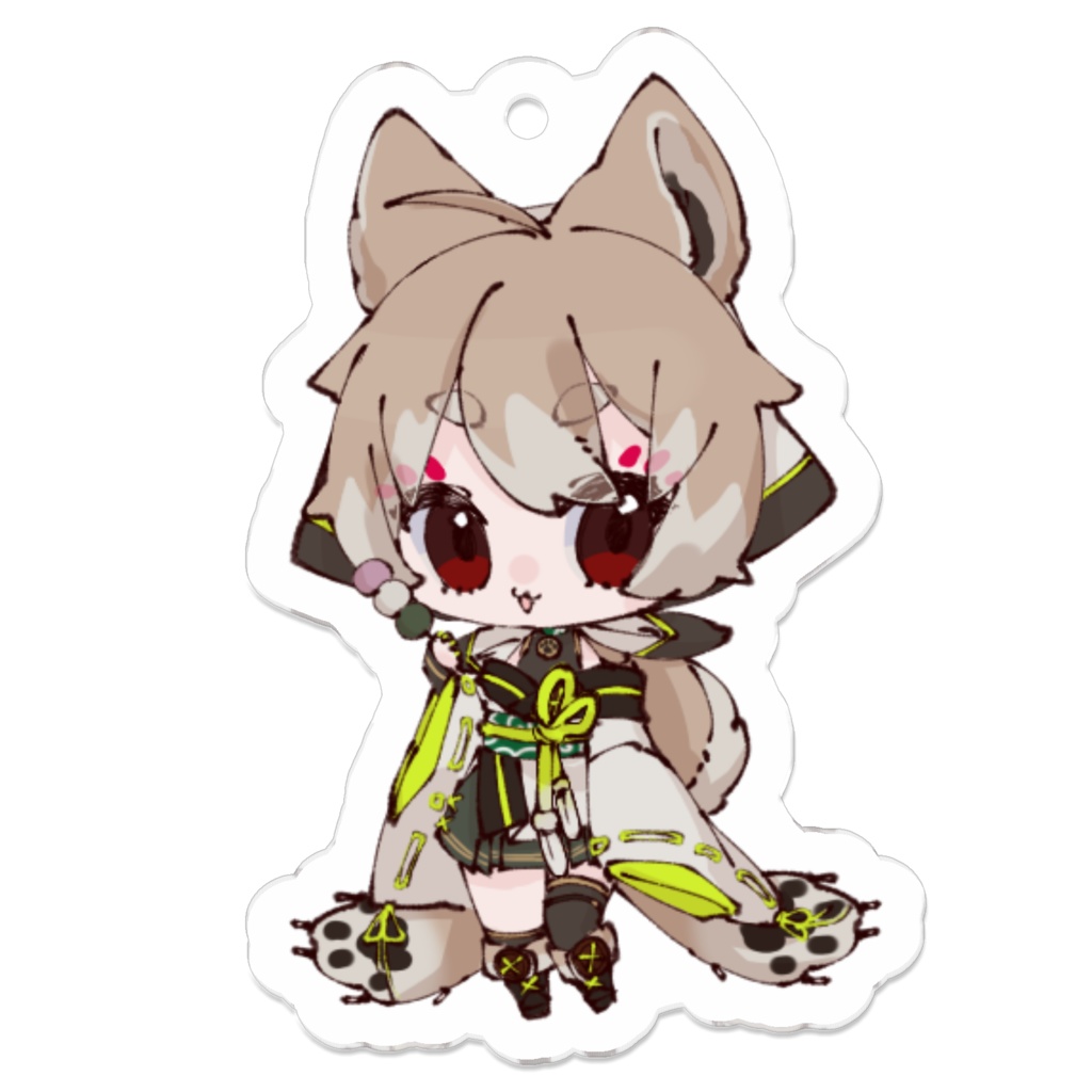 アクリルキーホルダーカニス