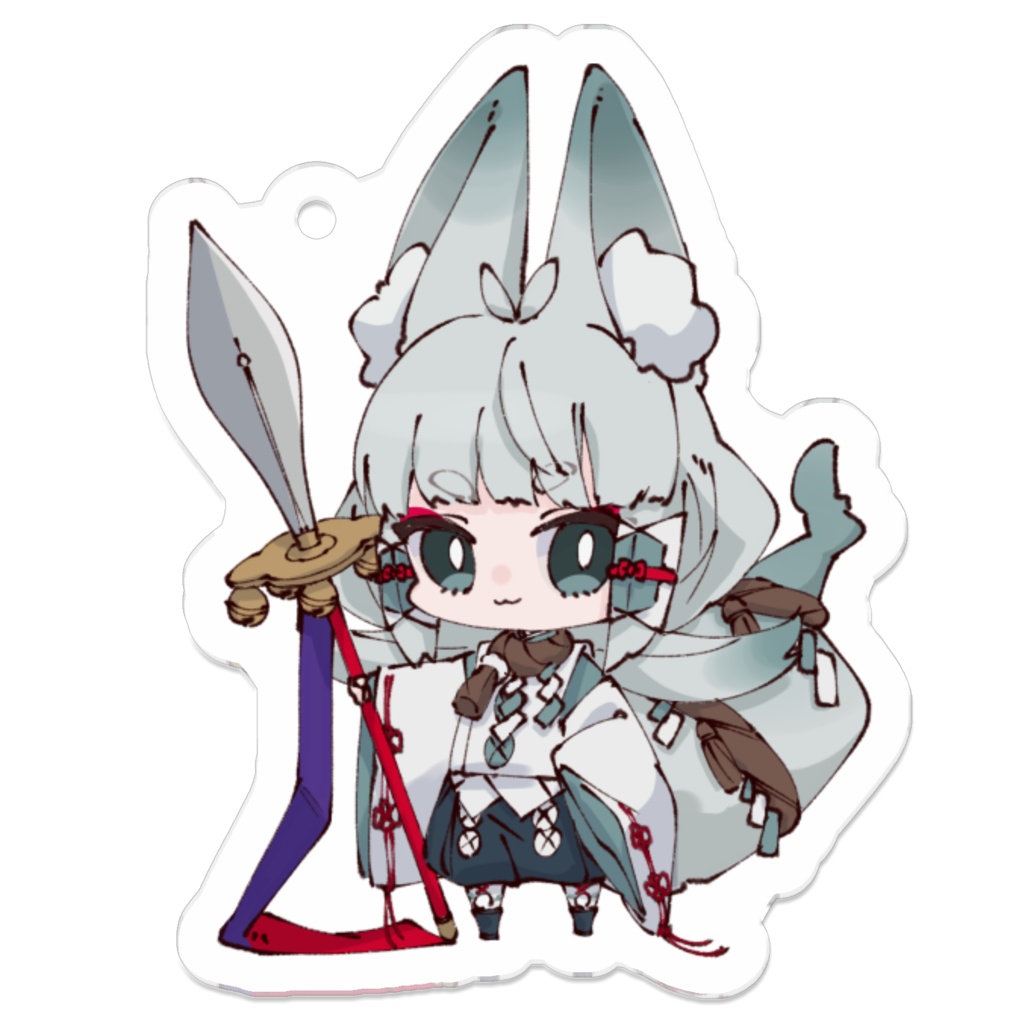 アクリルキーホルダーアサギ