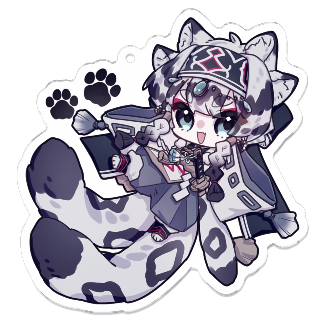 アクリルキーホルダー 冴斑尾