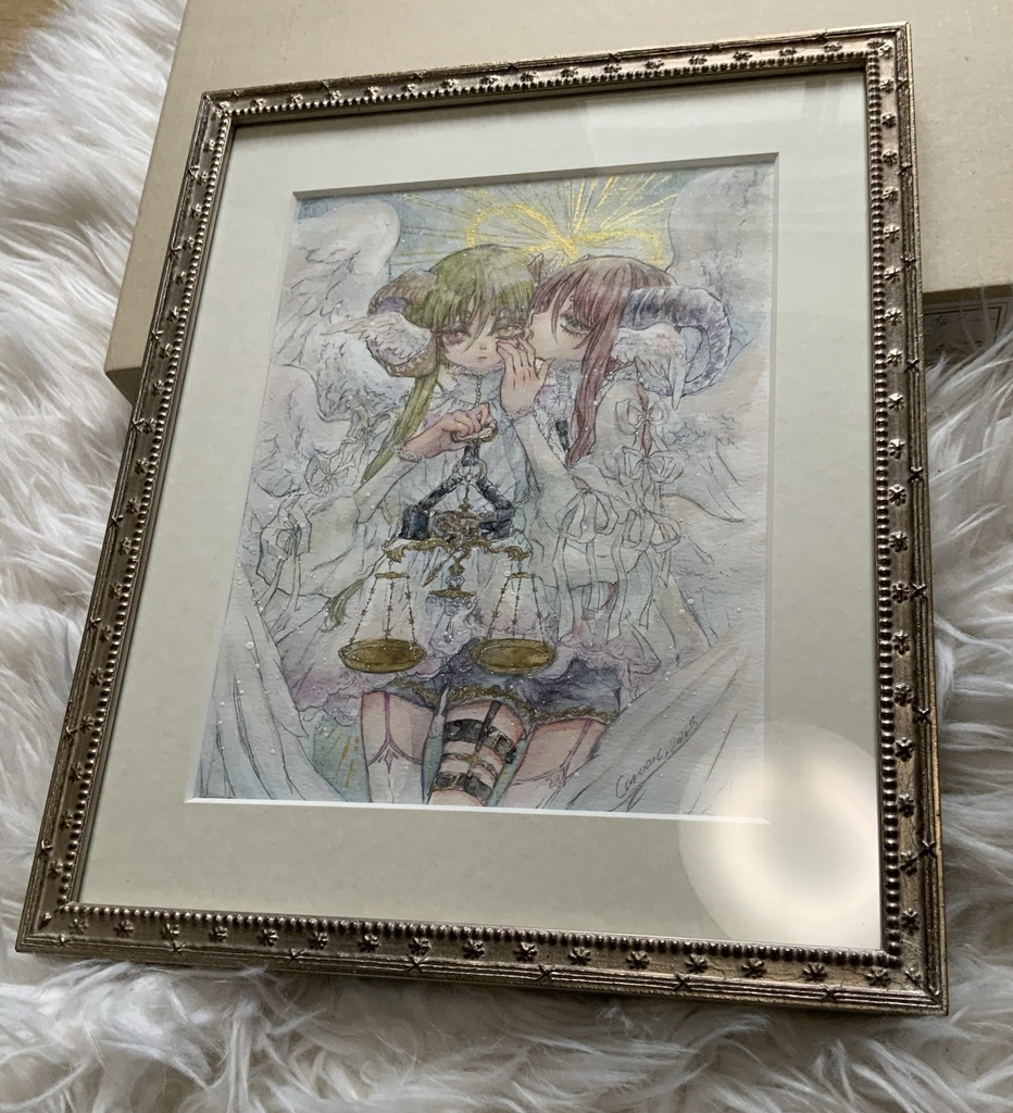 裁定の天使　八つ切り