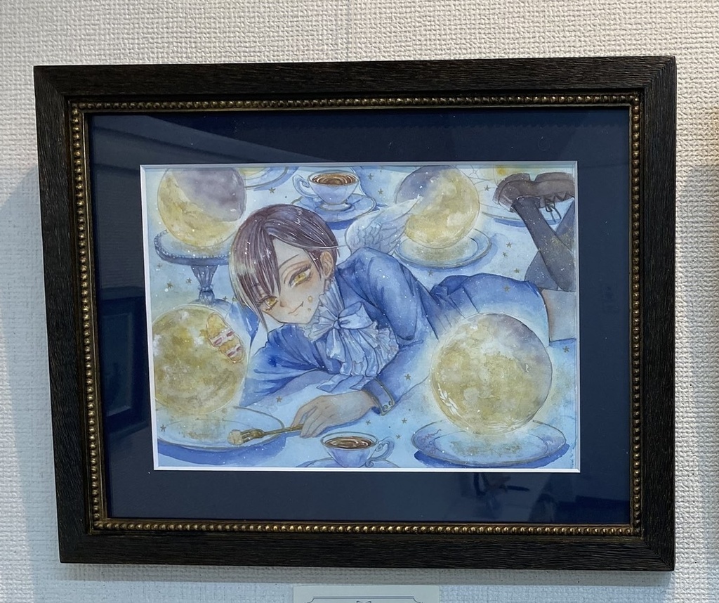 sweet moon 【額装原画】