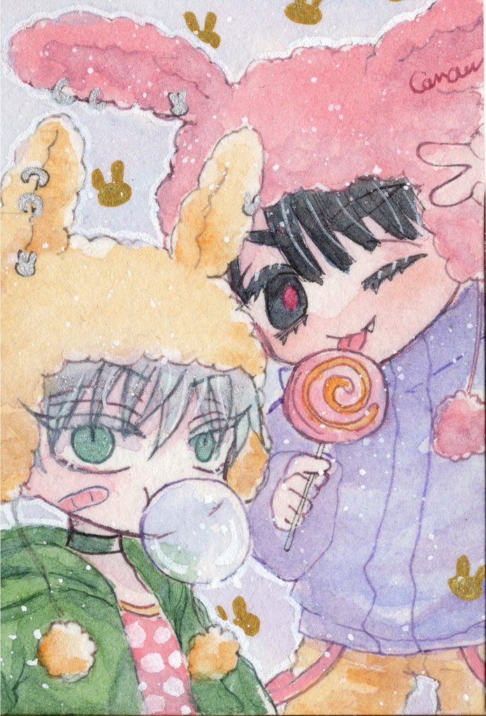 エイリアンステージ ミニ原画