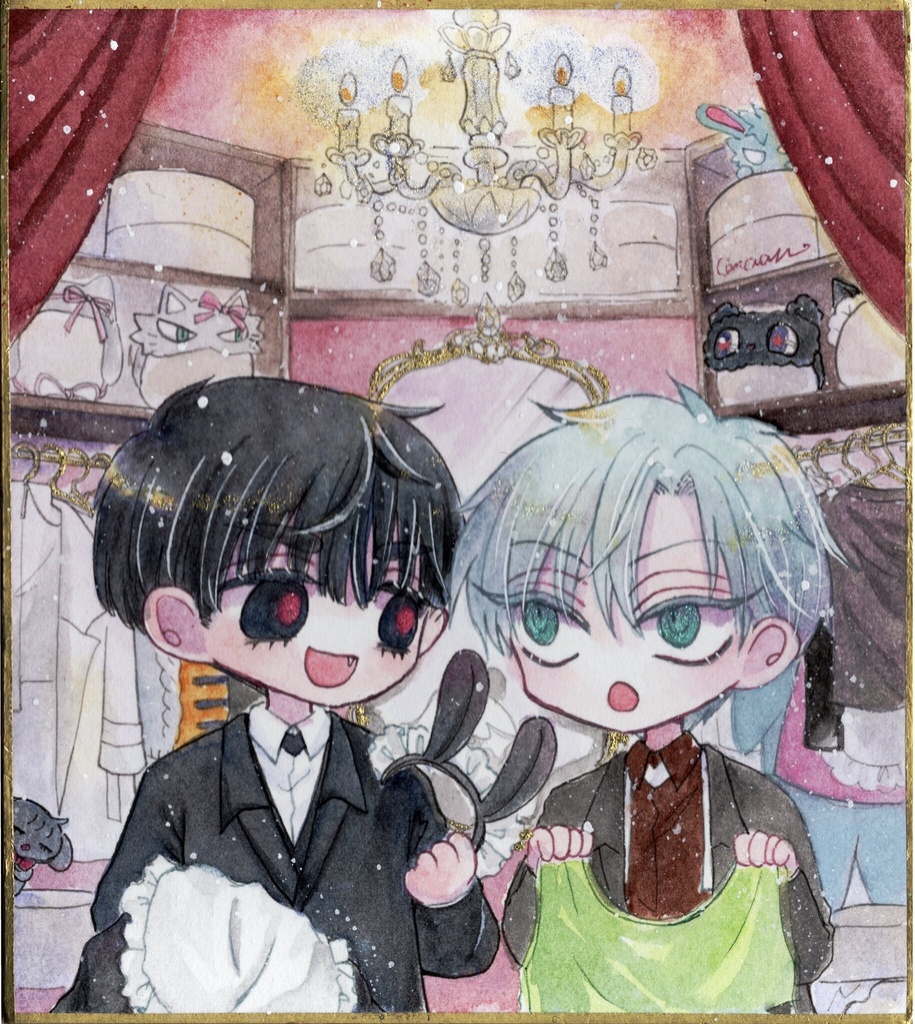 １/4ミニ原画