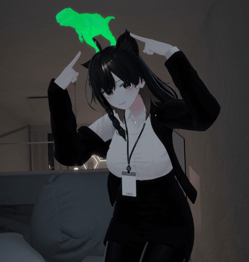 Glowing Dinosaurs で使える 야광공룡 (Poiyomi)