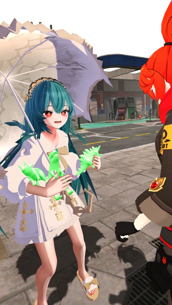 Glowing Dinosaurs で使える 야광공룡 (Poiyomi)