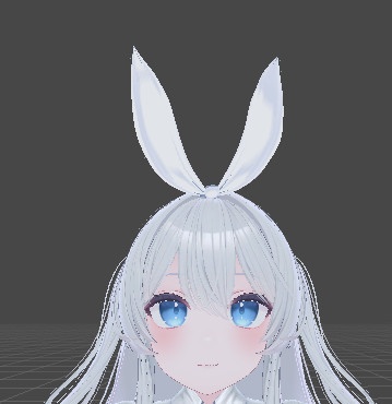 bunny ear ribon bow (liltoon)