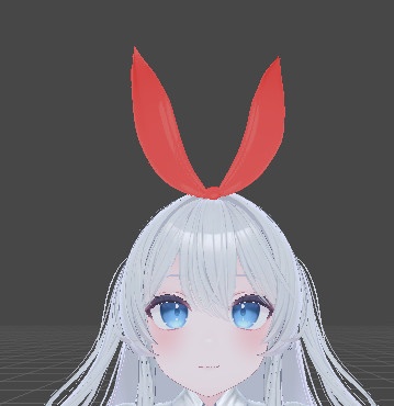 bunny ear ribon bow (liltoon)