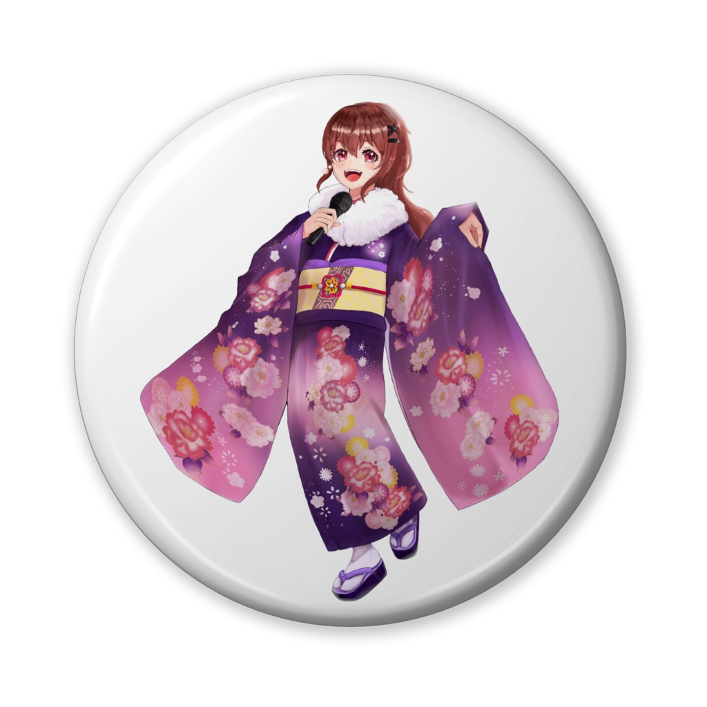 缶バッチ 白ver.