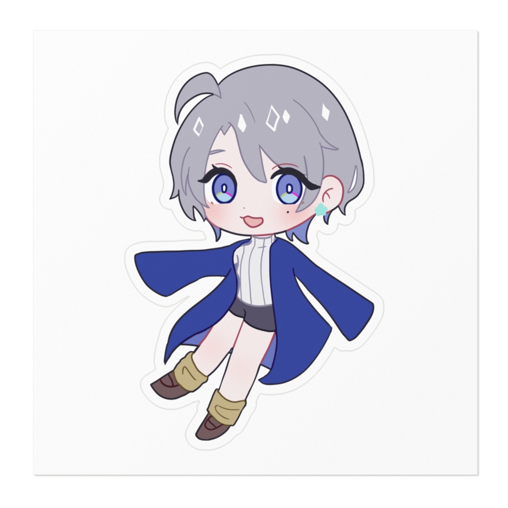 まち 通常服ステッカー