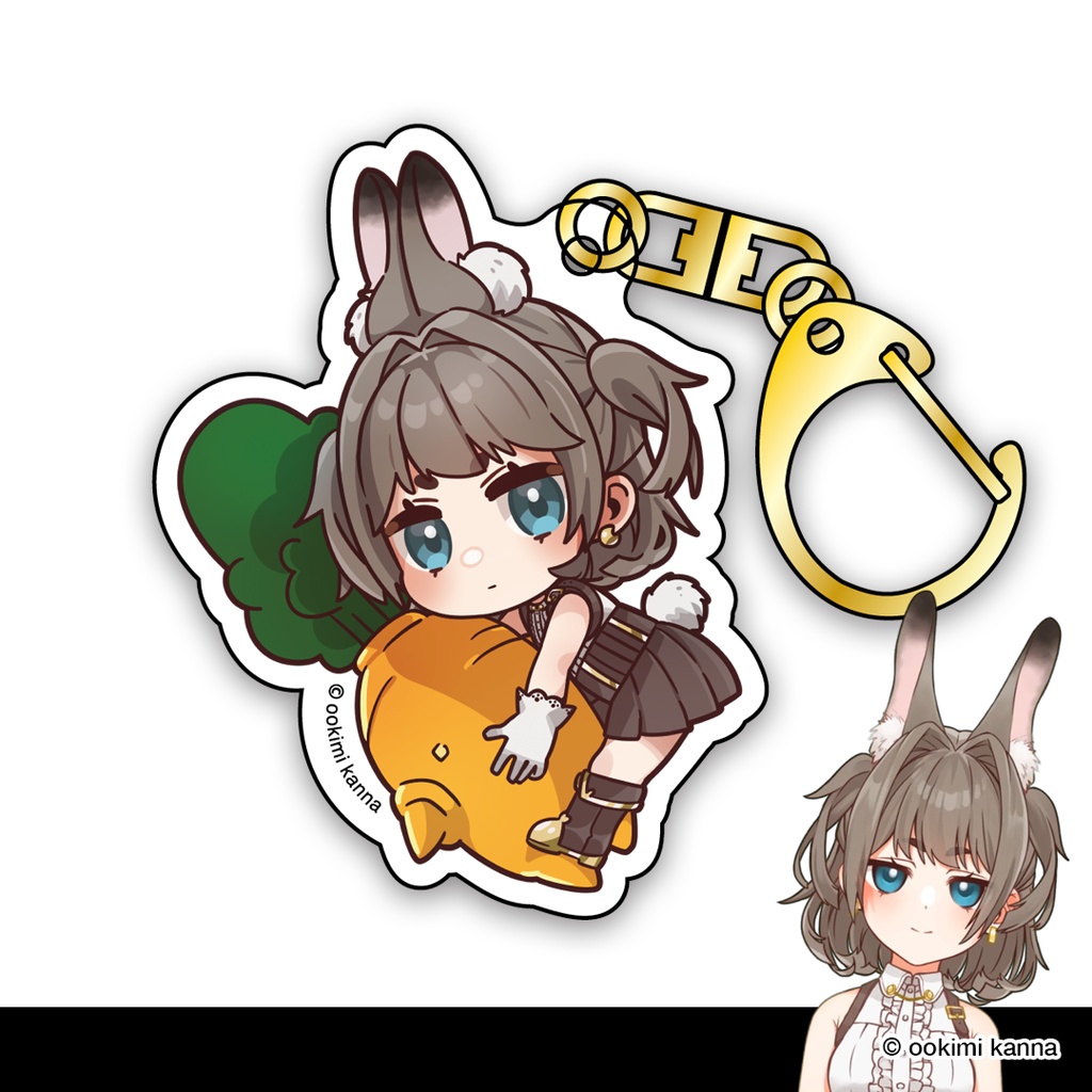 SDアクリルキーホルダー[大王冠奈]