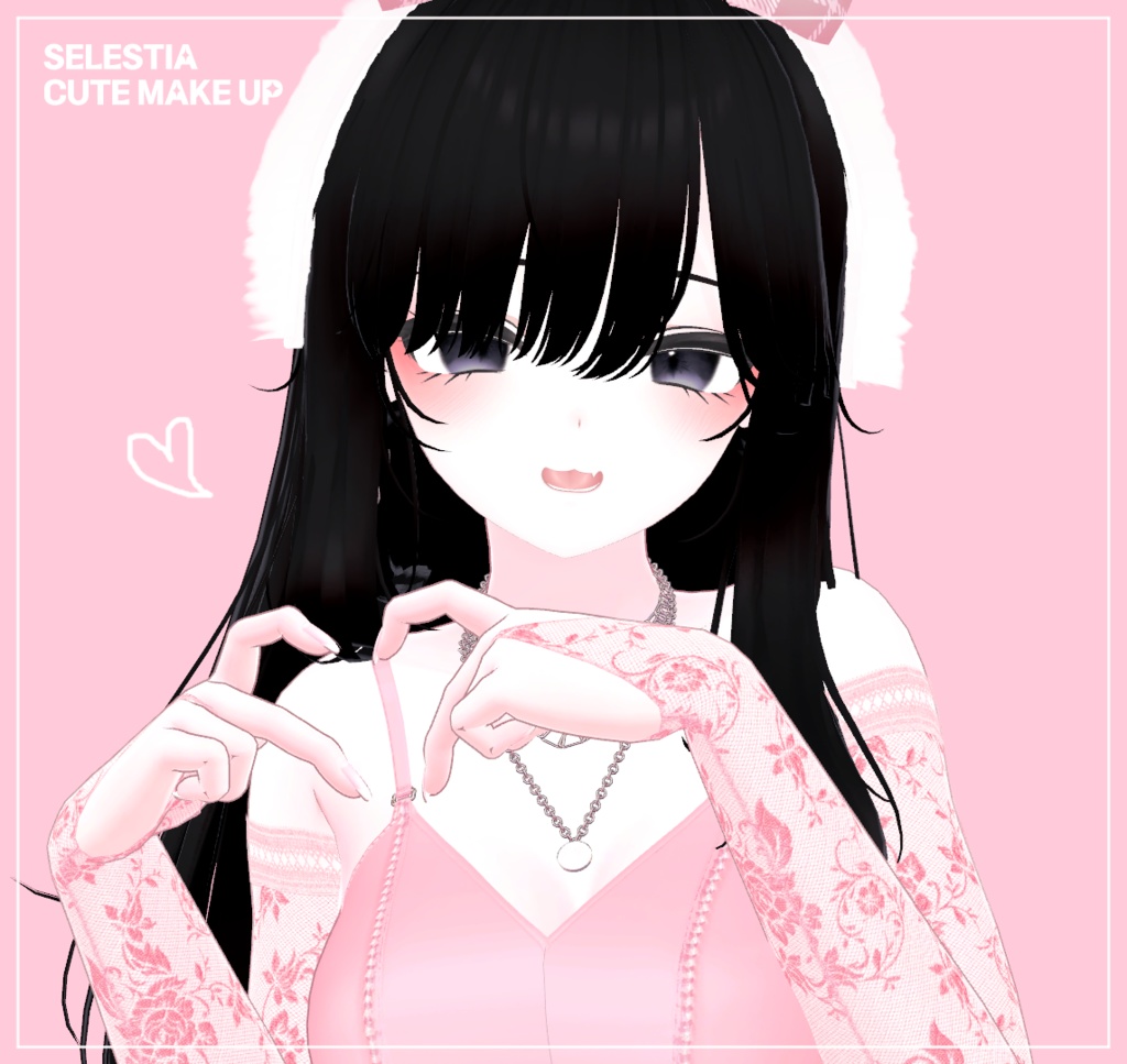 ♡ セレスティア,SELESTIA ♡ Selestia make up & body texture ! 萌メイク!