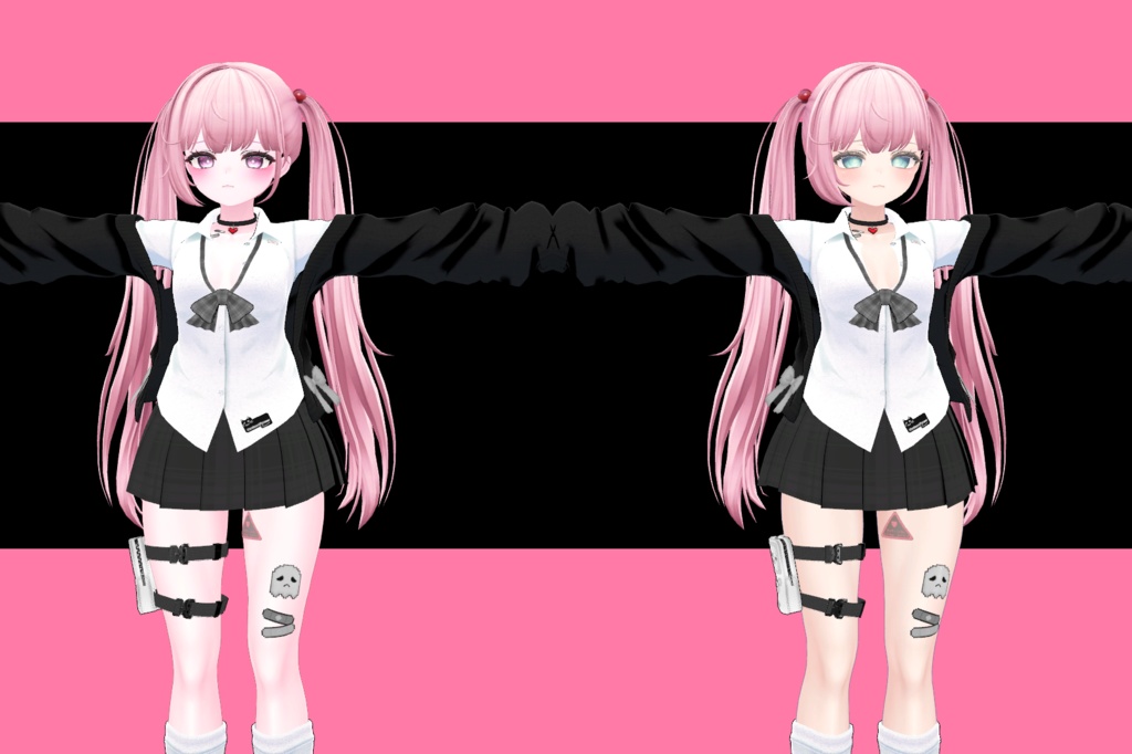 ♥マヌカ, Manuka ♥ manuka menhera make up & body texture ♥ マヌカ メンヘラ メイク♥