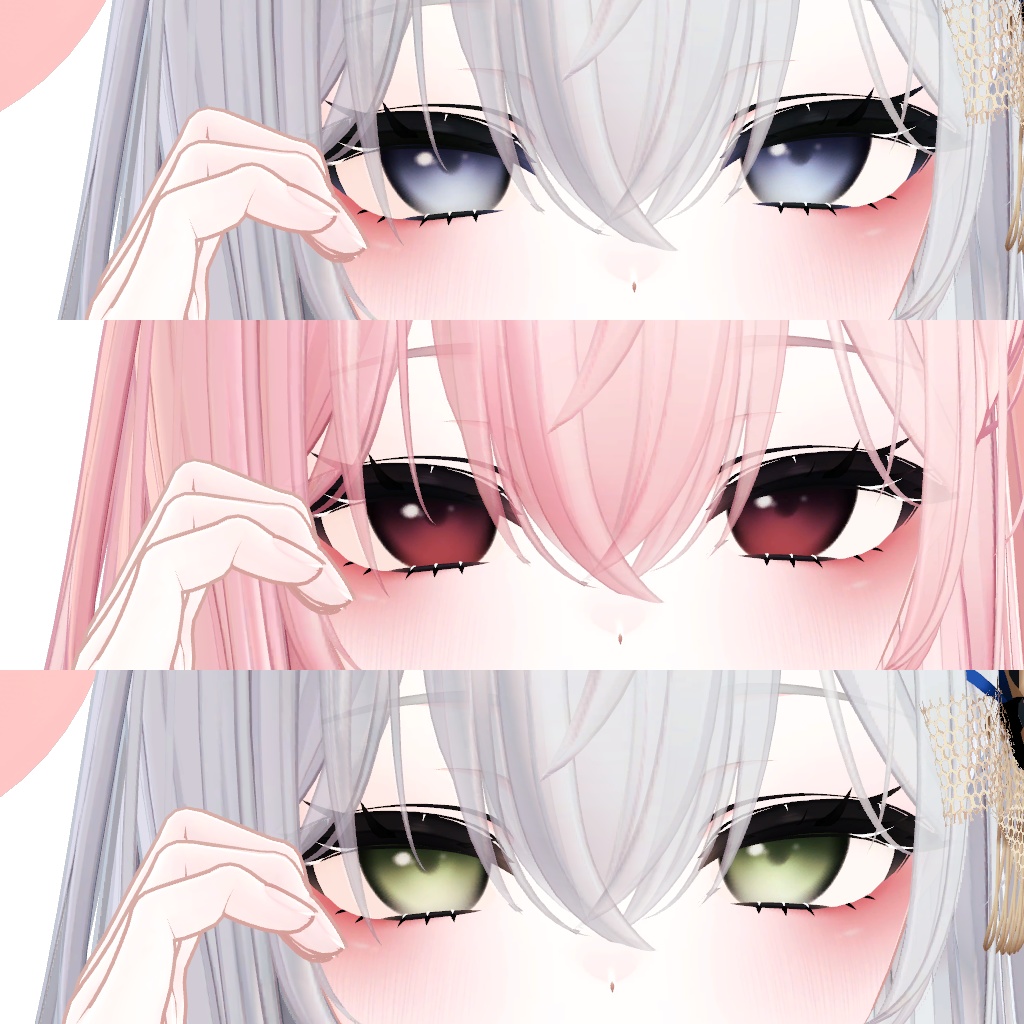 【5アバター対応】 POAPOA EYE TEXTURE ♥