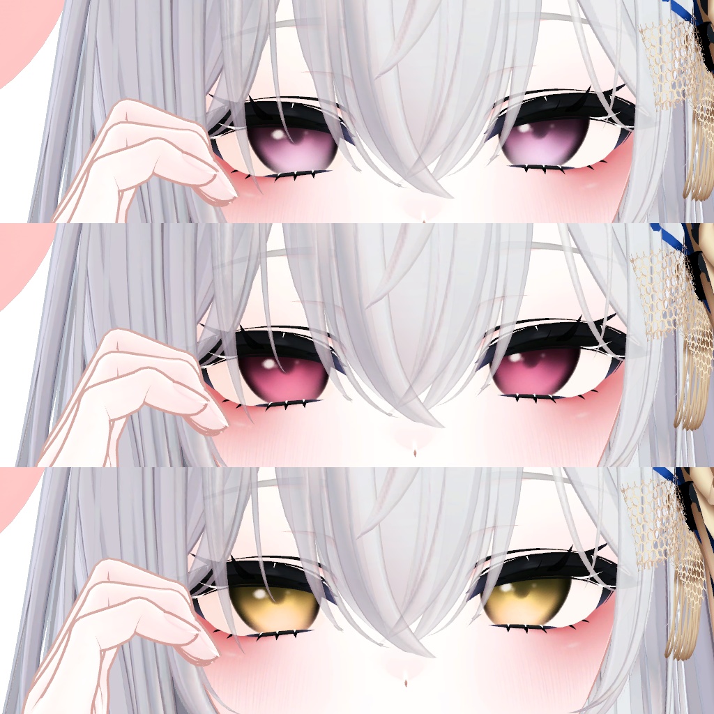 【5アバター対応】 POAPOA EYE TEXTURE ♥