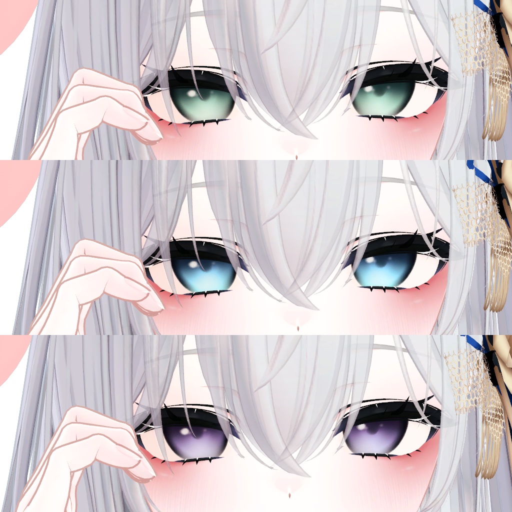 【5アバター対応】 POAPOA EYE TEXTURE ♥