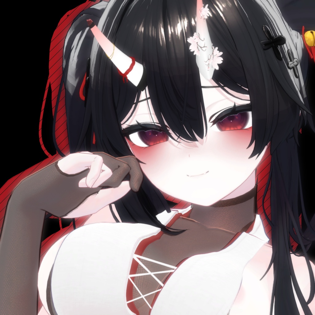 ၄၃ SHINANO, しなの ၄၃ Shinano Oni make up & body texture ʚɞ しなの メイク テクスチャ