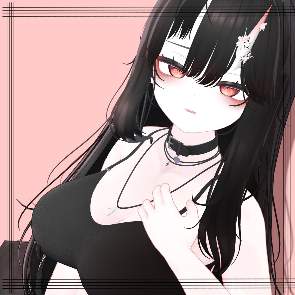 ღ ナオ,Nao ღ Oni & Soft make up & body texture ღナオ メイクღ