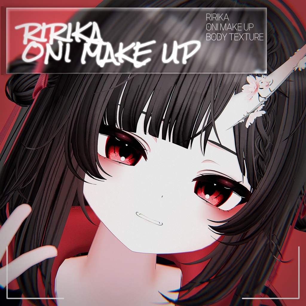 [1.01upd] ಣりりか/Ririka ಣ Oni make up & body texture ಣりりか メイクಣ