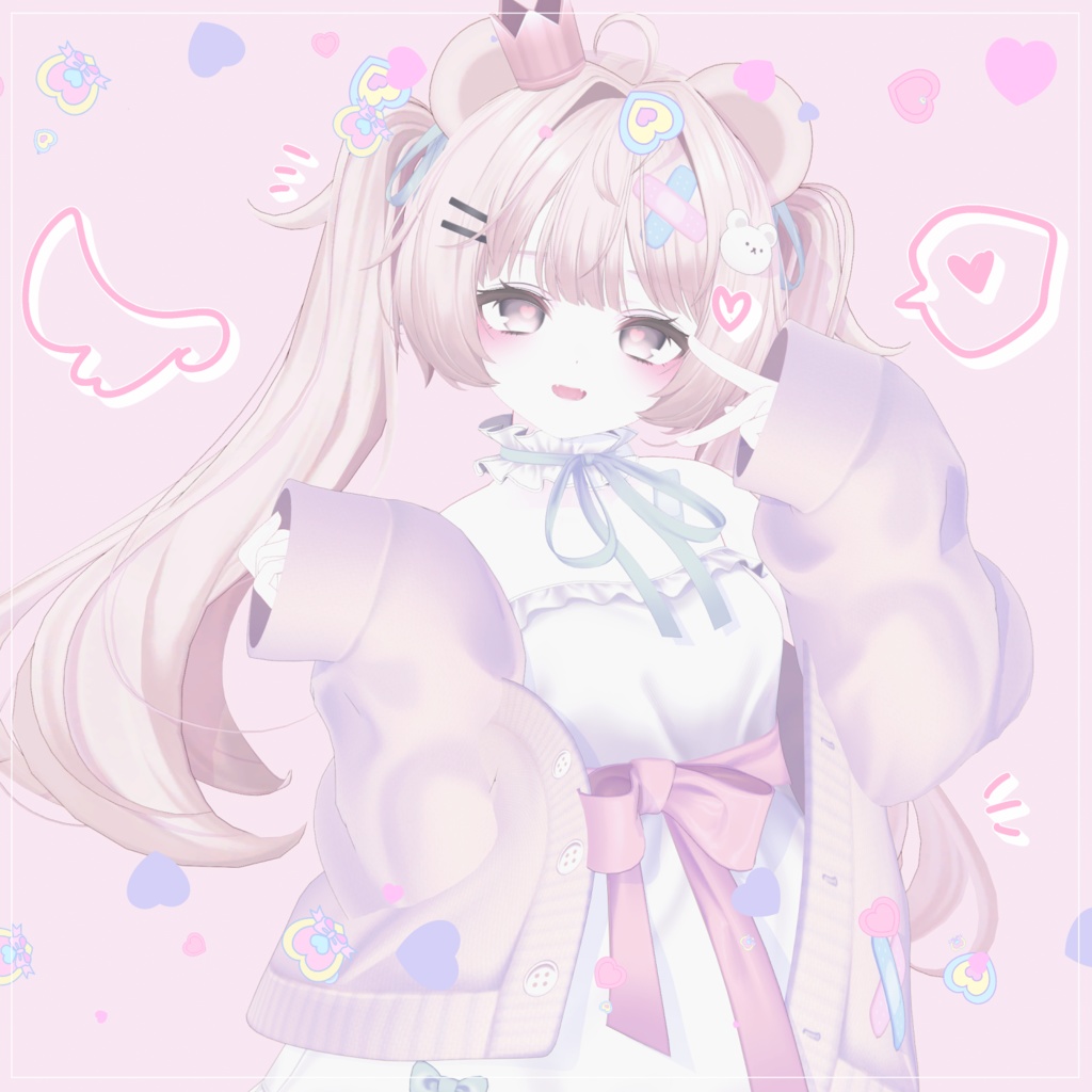 ♡ミルフィ, Milfy ♡ Milfy Soft/Pink make up & body texture ! ミルフィメイク!