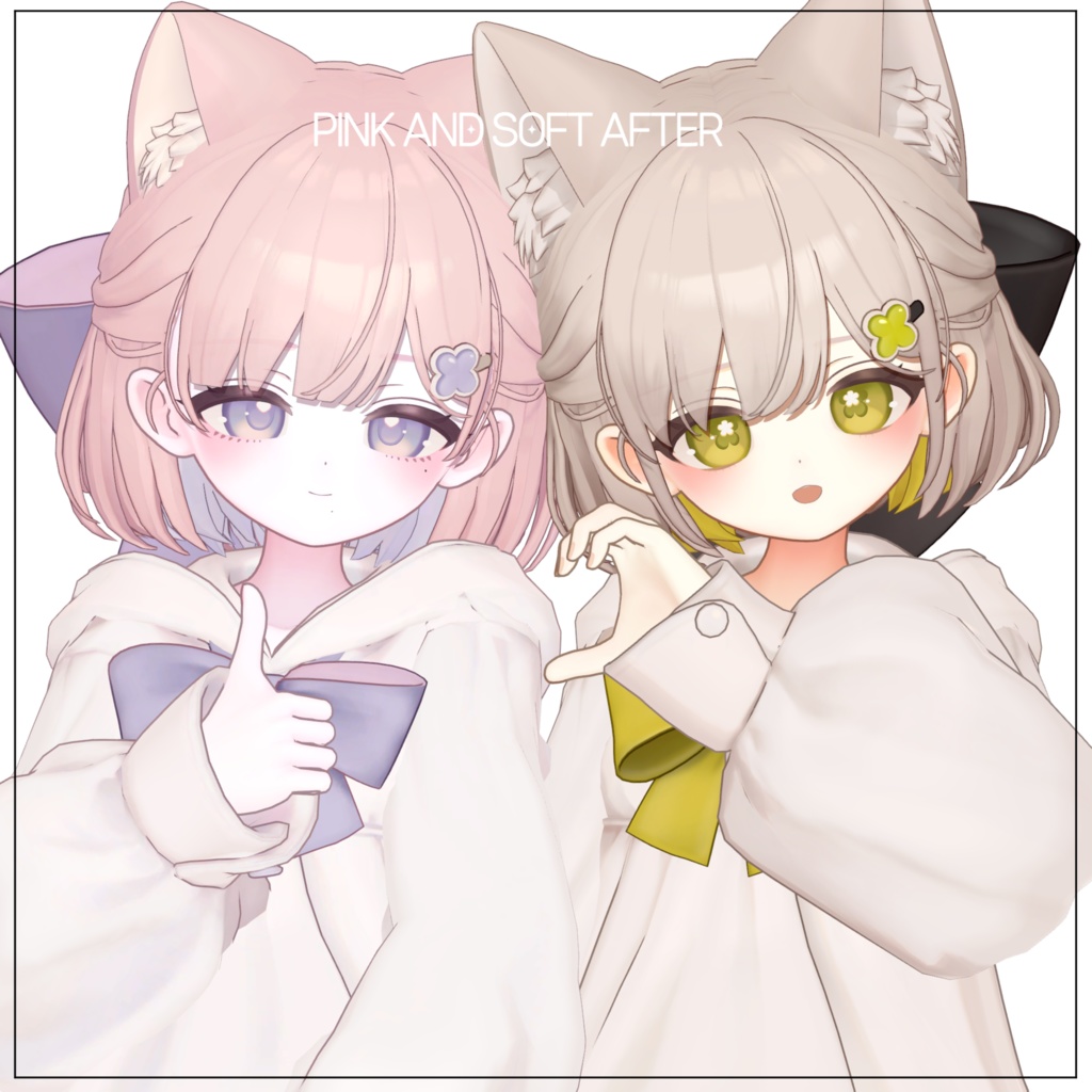 【しらつめ, Shiratsume 】 Shiratsume Soft/Pink make up & body texture ! しらつめメイク!