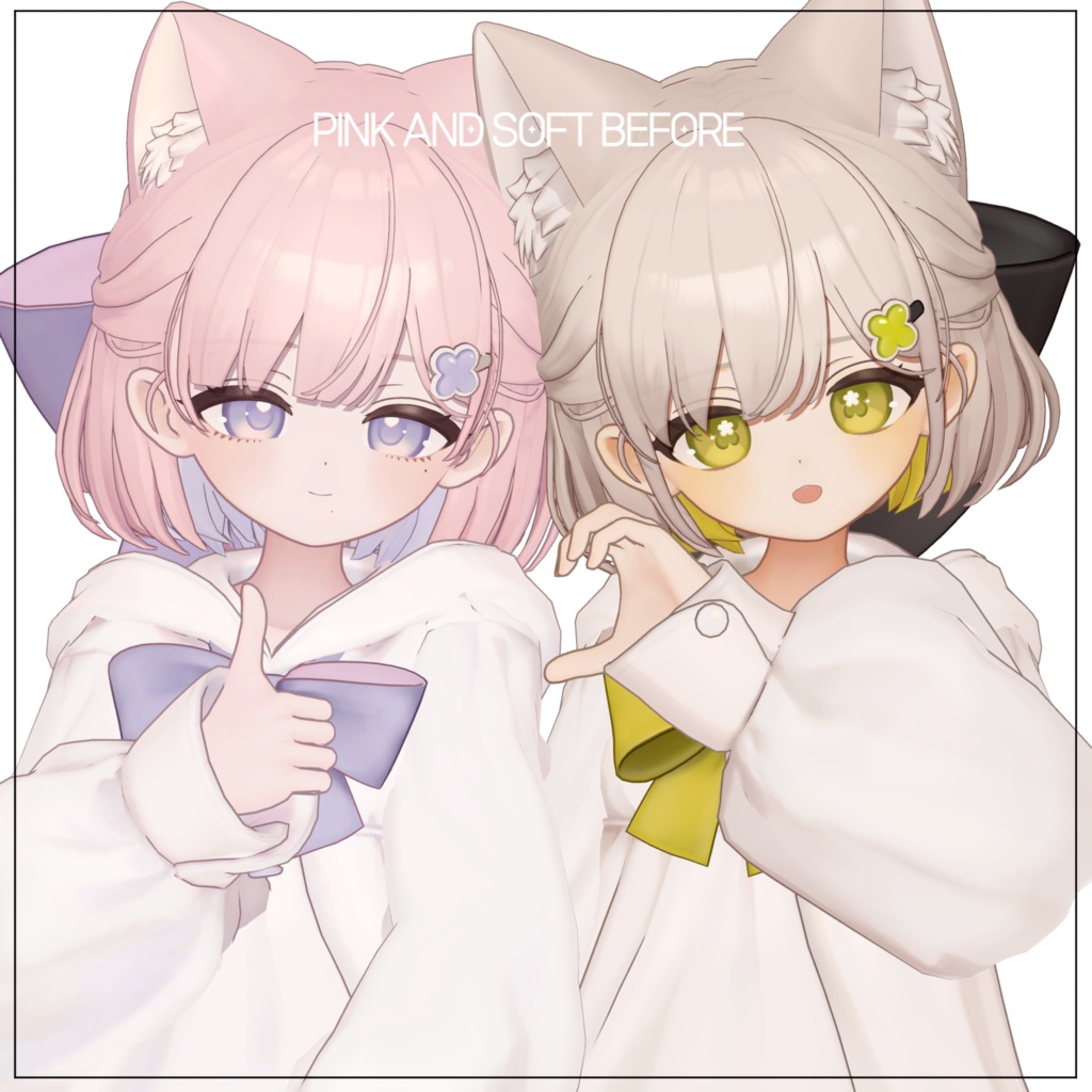 【しらつめ, Shiratsume 】 Shiratsume Soft/Pink make up & body texture ! しらつめメイク!