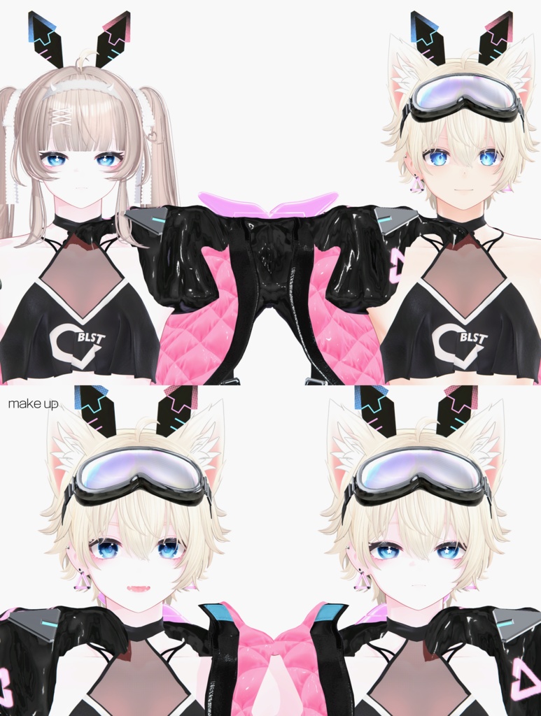 ❥ 彼方/Kanata ❥ Soft make up & body texture + Face Blendshapes ❥彼方 メイク❥